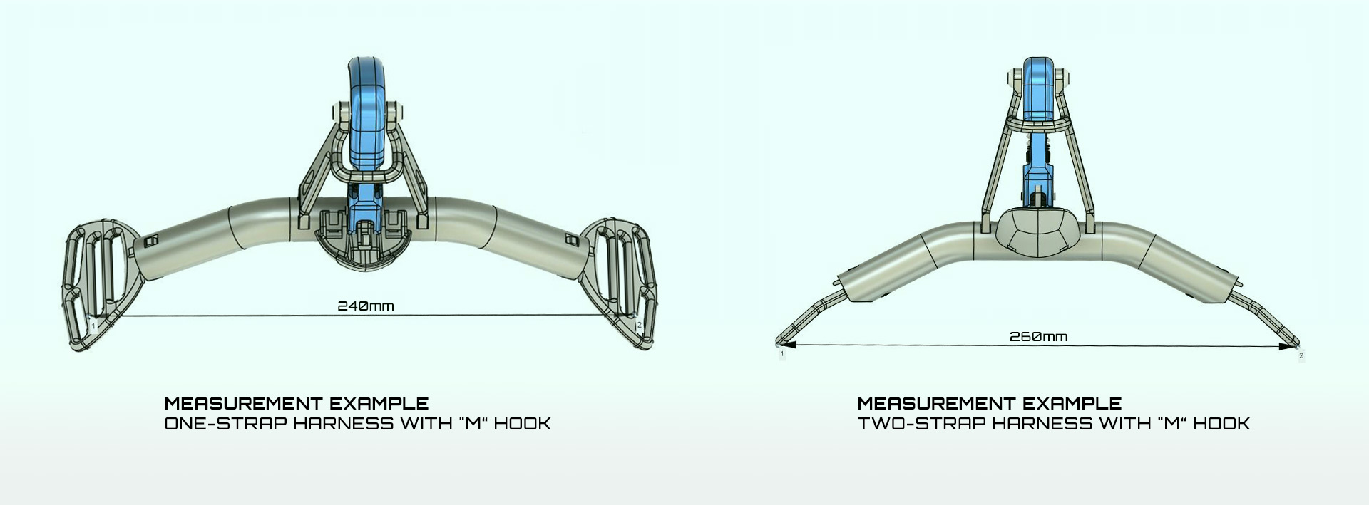 Patrik Free Fall Hook — technický výkres